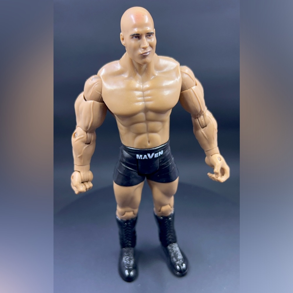Jakks WWE Ruthless Aggression 6 Maven Wrestling Action Figure 2004 WWF Huffman